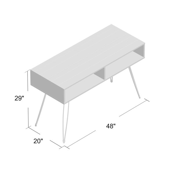 Steelside™ Jones TV Stand for TVs up to 55" & Reviews Wayfair